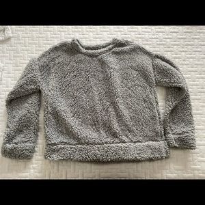 Fuzzy and cozy Teddy sweater